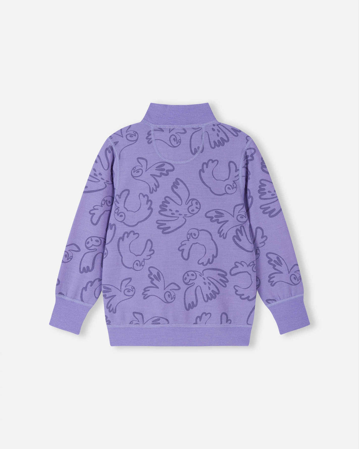 Reima Mahin Merino-Wolljacke Kinder – Blooming Lilac