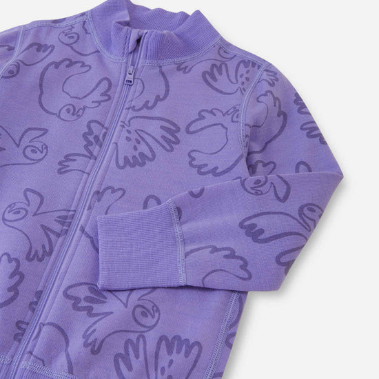 Reima Mahin Merino-Wolljacke Kinder – Blooming Lilac