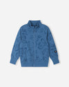 Reima Mahin Merino-Wolljacke Kinder – Blue Ocean