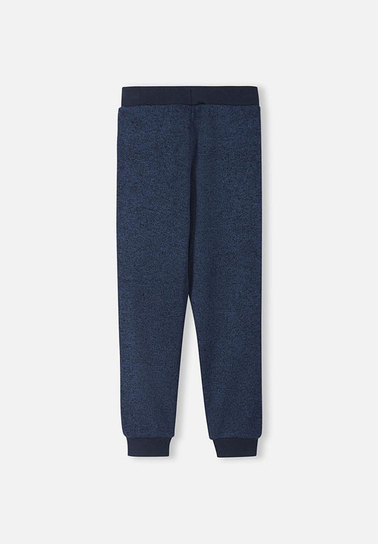 Reima Sangis Fleecehose Kinder Jeans blue Rückansicht