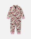 Reima Myytti Fleeceoverall Light Heather – Vorderansicht
