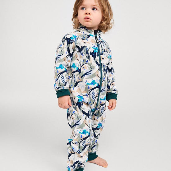 Reima Myytti Fleeceoverall Sparkly Blue – Studioansicht