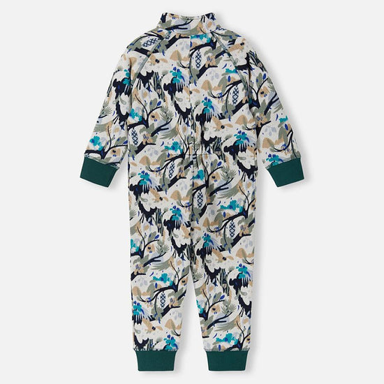 Reima Myytti Fleeceoverall Sparkly Blue – Rückansicht