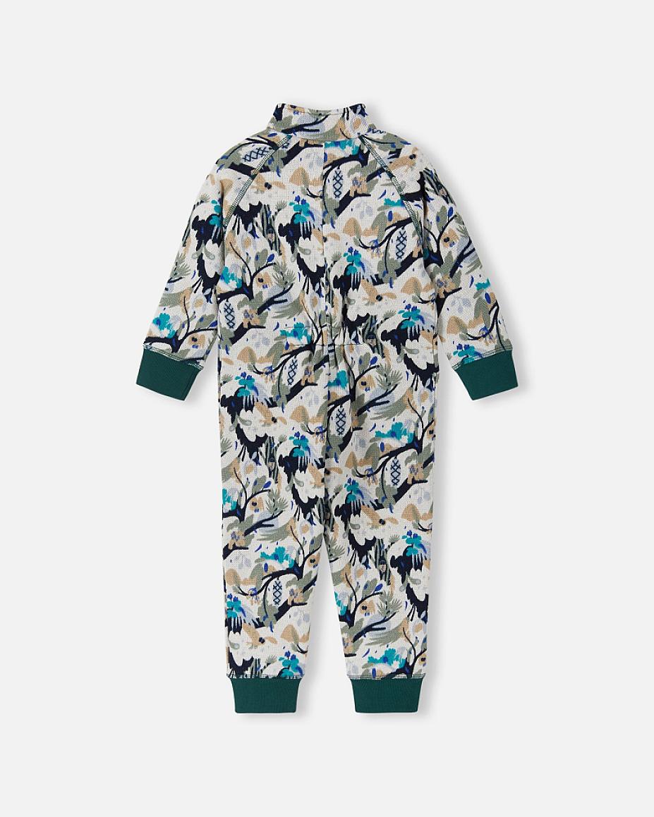 Reima Myytti Fleeceoverall Sparkly Blue – Rückansicht