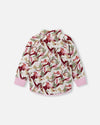 Reima Ornament Fleecejacke Kinder – Light Heather Rückansicht