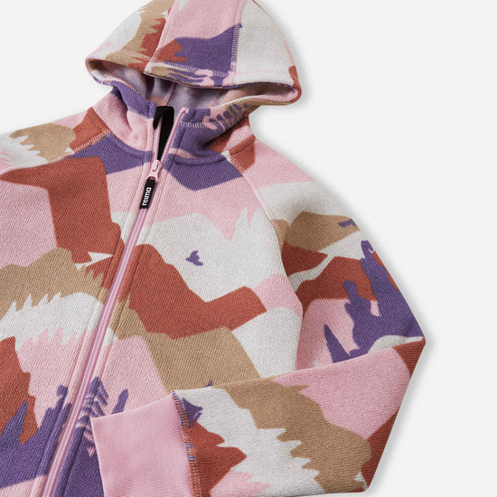 Reima Northern Fleecejacke Kinder – Grey Pink 4505
