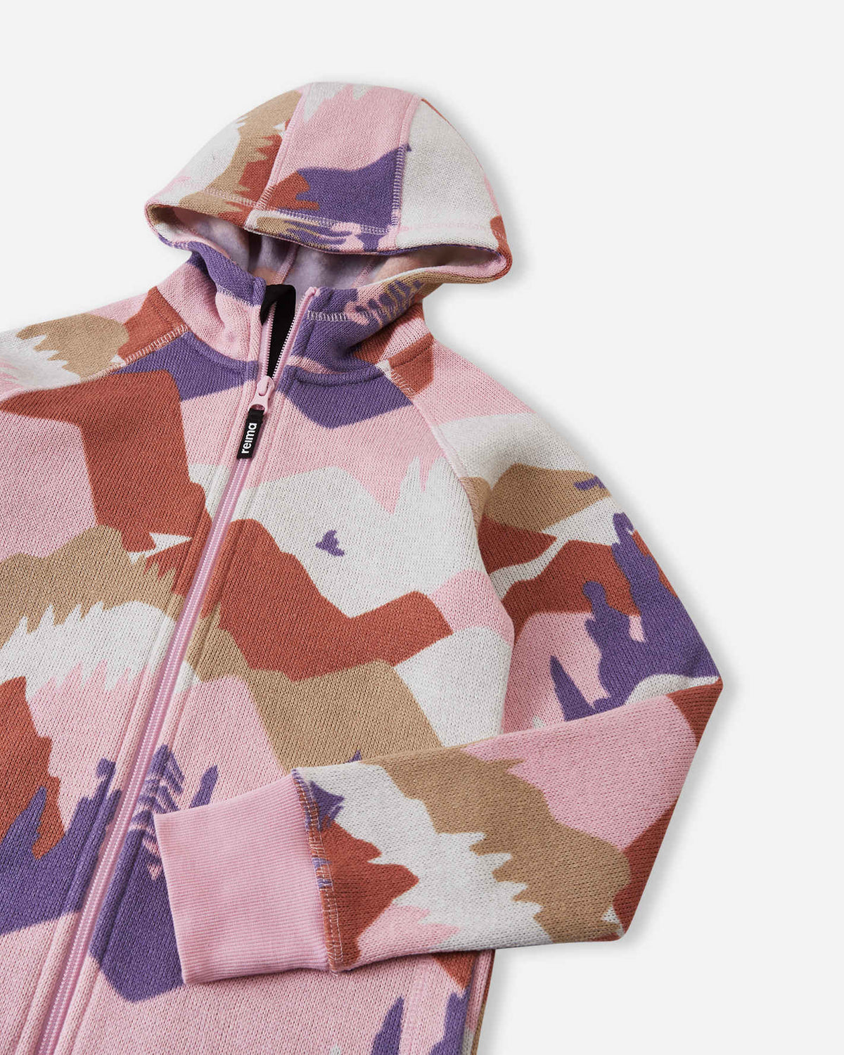 Reima Northern Fleecejacke Kinder – Grey Pink 4505