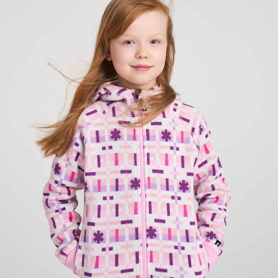 Reima Northern Fleecejacke Kinder – Grey Pink 4508