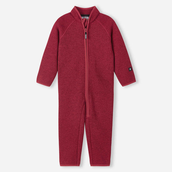 Reima Tahti Fleeceoverall Kleinkinder – Cranberry