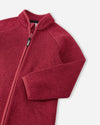 Reima Tahti Fleeceoverall Kleinkinder – Cranberry