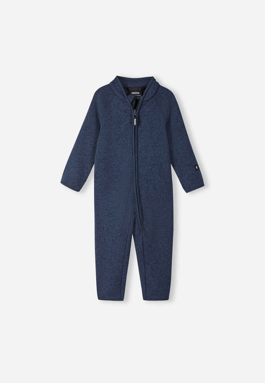 Reima Tahti Fleeceoverall Kleinkinder – Jeans Blue