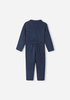 Reima Tahti Fleeceoverall Kleinkinder – Jeans Blue