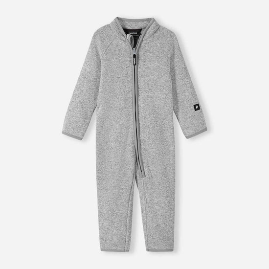 Reima Tahti Fleeceoverall Kleinkinder – Melange Grey