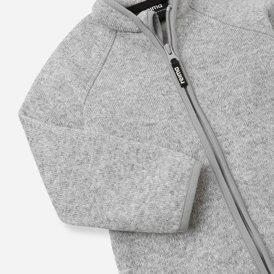 Reima Tahti Fleeceoverall Kleinkinder – Melange Grey