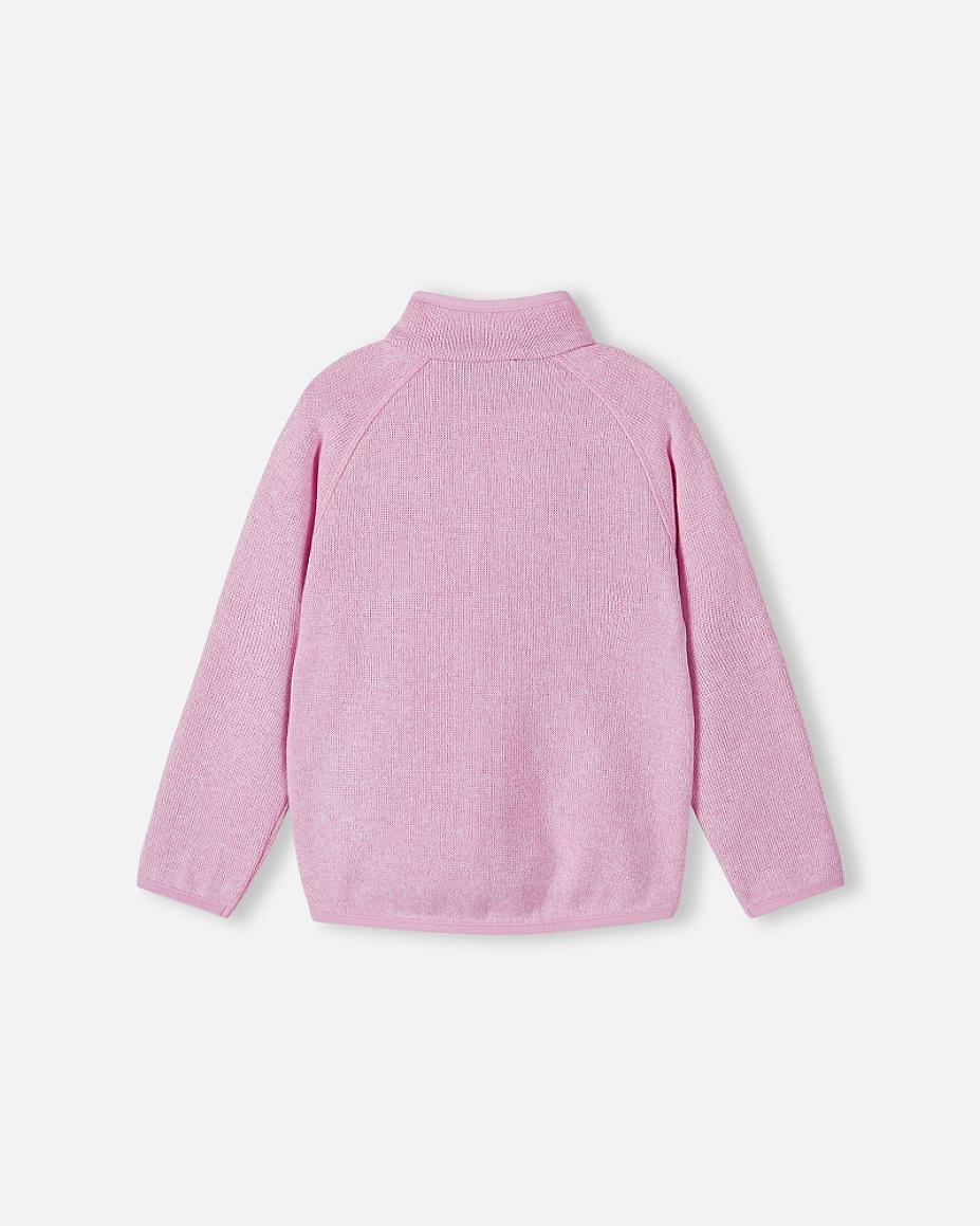 Reima Hopper Fleecejacke Kinder Light Heather Rückansicht