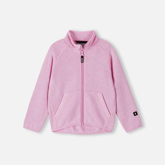 Reima Hopper Fleecejacke Kinder Light Heather Vorderansicht