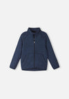 Reima Hopper Fleecejacke Kinder Jeans blue Vorderansicht