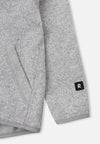 Reima Hopper Fleecejacke Kinder Melange grey Detailansicht Tasche