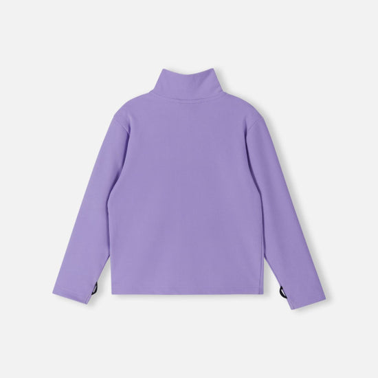 Reima Iisisti Fleecejacke Kinder Blooming Lilac – Packshot Rückseite