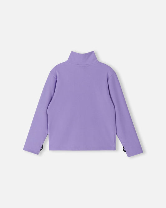 Reima Iisisti Fleecejacke Kinder Blooming Lilac – Packshot Rückseite