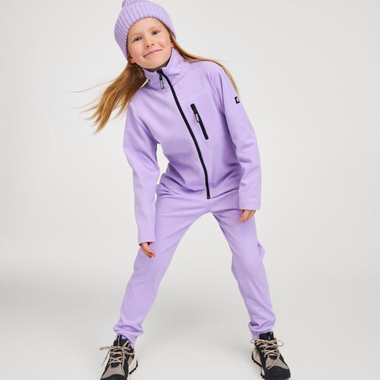 Reima Iisisti Fleecejacke Kinder Blooming Lilac – Studioshot