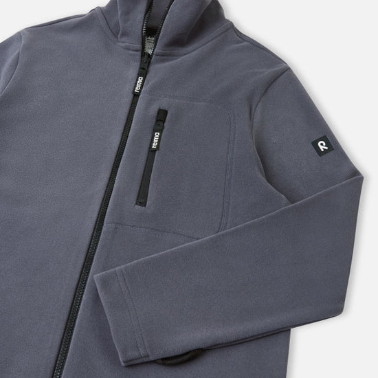 Reima Iisisti Fleecejacke Kinder Soft Black – Produktdetail