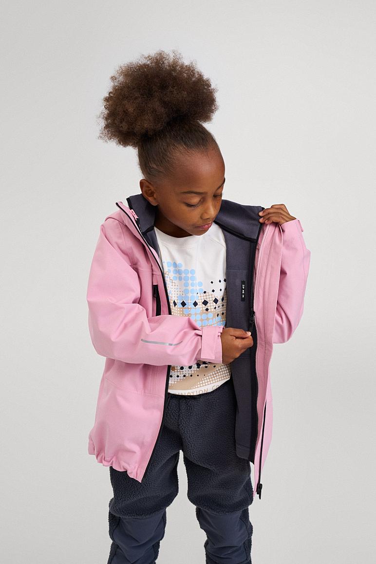 Reima Iisisti Fleecejacke Kinder Soft Black – Studioshot Layering