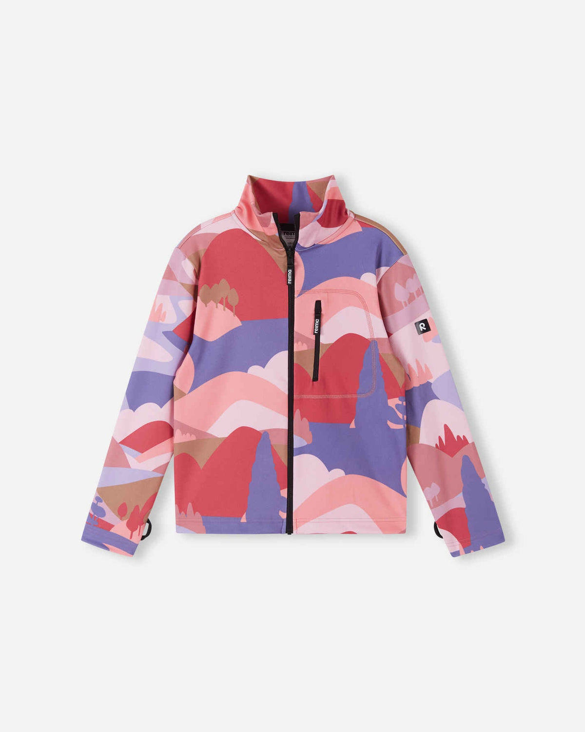 Reima Iisisti Fleecejacke Kinder – Rose blush