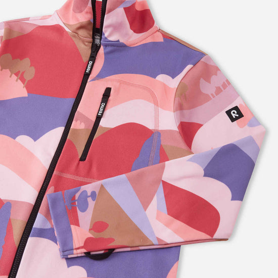 Reima Iisisti Fleecejacke Kinder – Rose blush