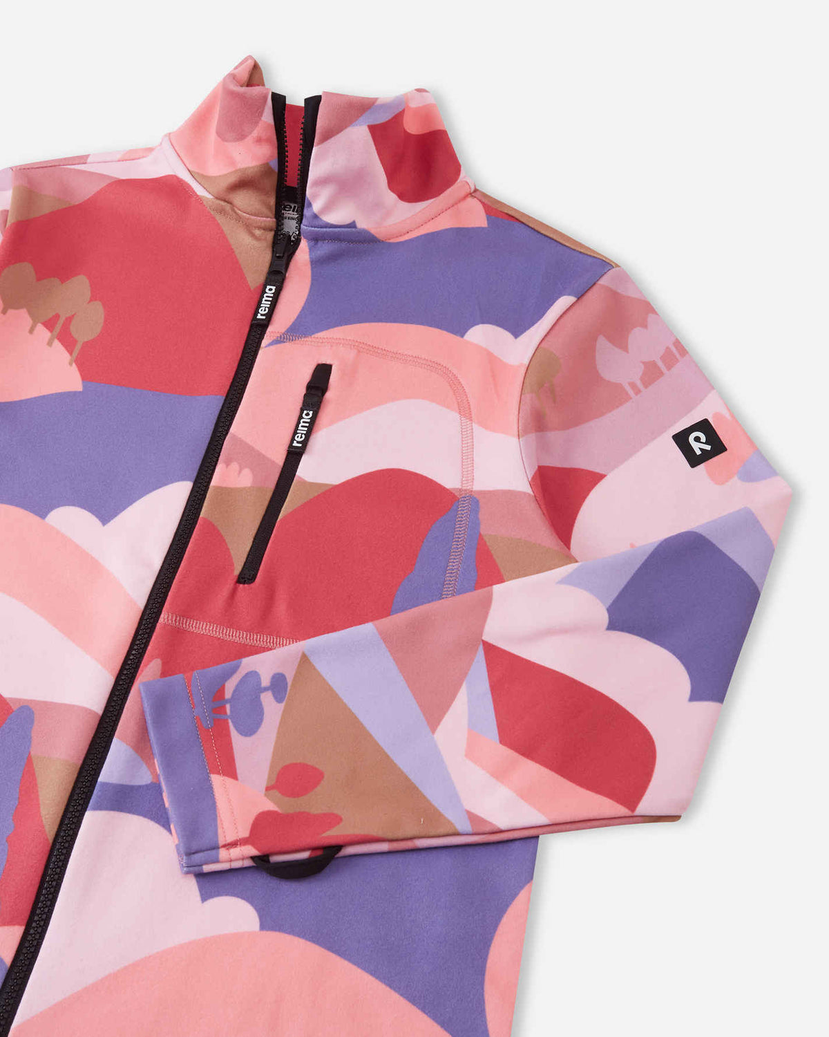 Reima Iisisti Fleecejacke Kinder – Rose blush