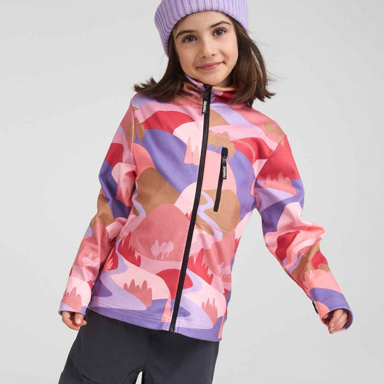 Reima Iisisti Fleecejacke Kinder – Rose blush