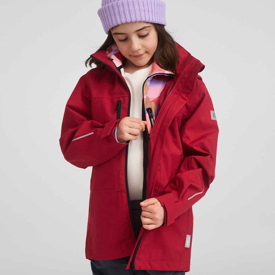 Reima Iisisti Fleecejacke Kinder – Rose blush