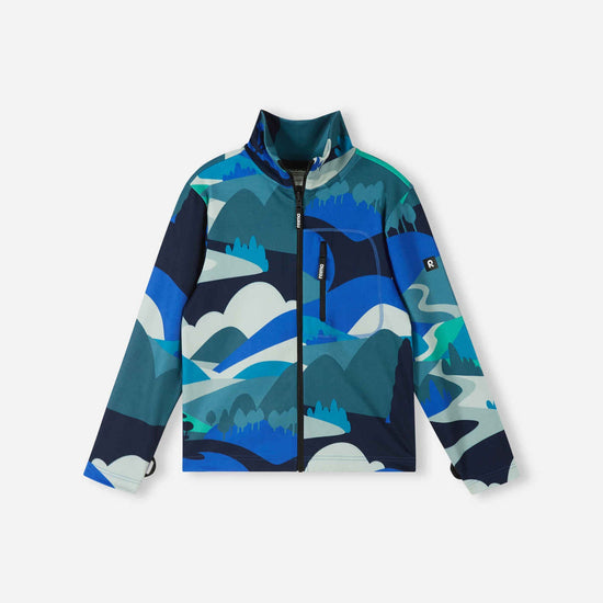 Reima Iisisti Fleecejacke Kinder – Sparkly Blue