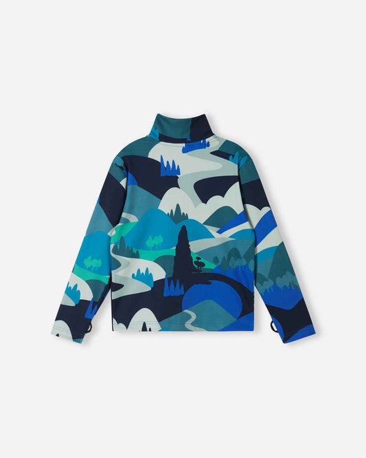 Reima Iisisti Fleecejacke Kinder – Sparkly Blue