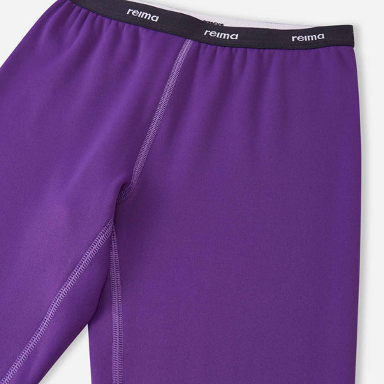 Reima Lampo Seawool Funktionsunterwäsche Set Kinder – Plum Purple