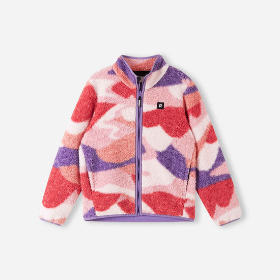 Reima Tupsis Teddyfleecejacke Kinder – Rose blush