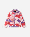 Reima Tupsis Teddyfleecejacke Kinder – Rose blush