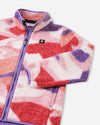 Reima Tupsis Teddyfleecejacke Kinder – Rose blush