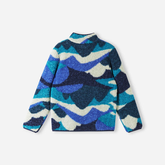 Reima Tupsis Teddyfleecejacke Kinder – Sparkly Blue