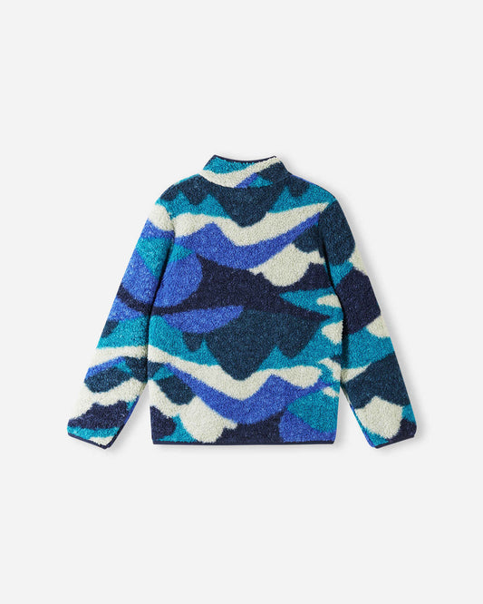 Reima Tupsis Teddyfleecejacke Kinder – Sparkly Blue