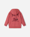 Reima Huppis Hoodie Kinder – Red Clay