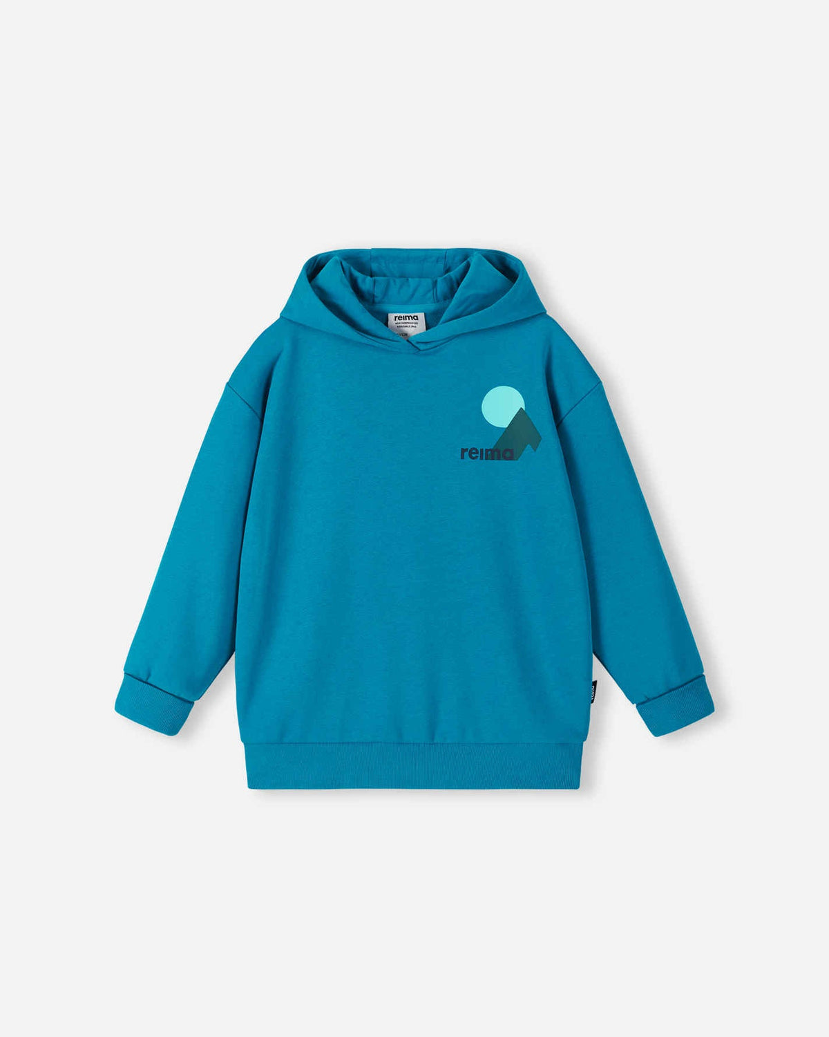 Reima Huppis Hoodie Kinder – Aquatic Blue