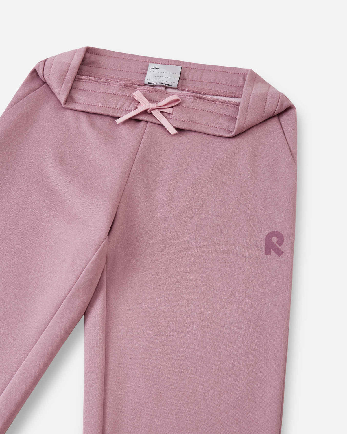 Reima Nasta Fleece-Jogginghose Kinder Grey Pink – Produktdetail