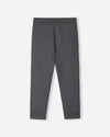 Reima Nasta Fleece-Jogginghose Kinder Graphite Melange – Packshot Rückseite