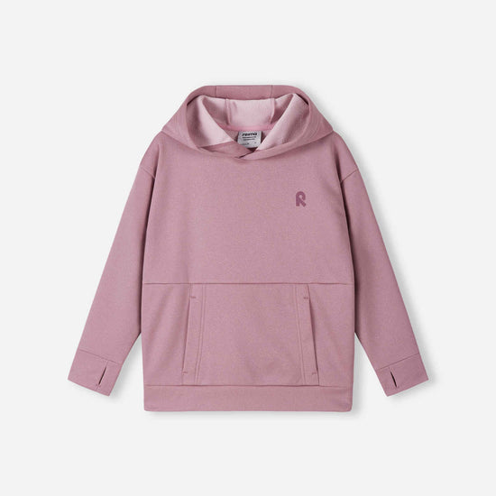 Reima Reilu Fleece-Hoodie Kinder – Grey Pink