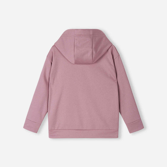 Reima Reilu Fleece-Hoodie Kinder – Grey Pink