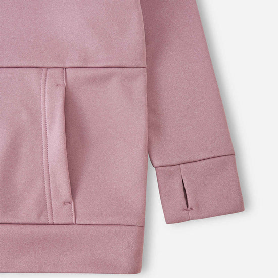 Reima Reilu Fleece-Hoodie Kinder – Grey Pink