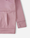 Reima Reilu Fleece-Hoodie Kinder – Grey Pink