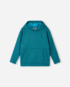 Reima Reilu Fleece-Hoodie Kinder – Aquatic Blue