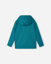 Reima Reilu Fleece-Hoodie Kinder – Aquatic Blue